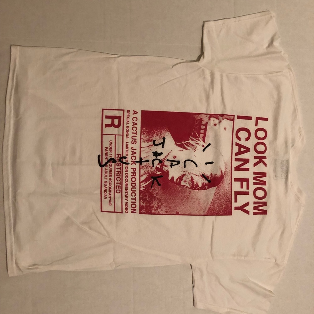 Travis Scott Look Mom I Can Fly Tee